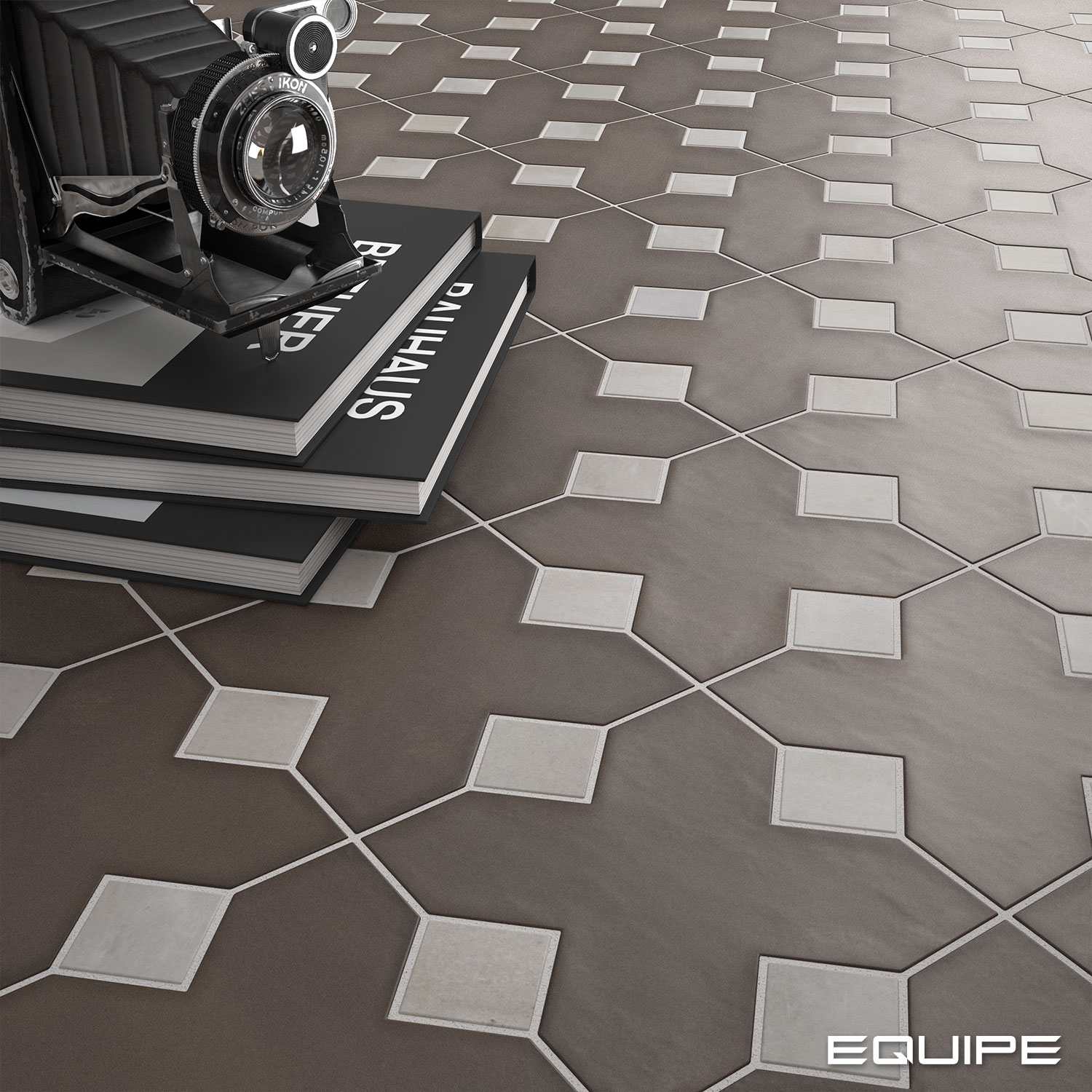 Equipe Kasbah Taco White Mate - 3,4 x 3,4 cm