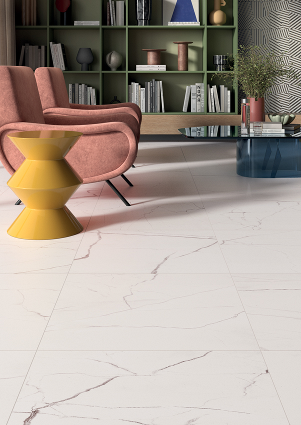 Imola Statuario Vena Piccola glossy - 60 x 60 cm