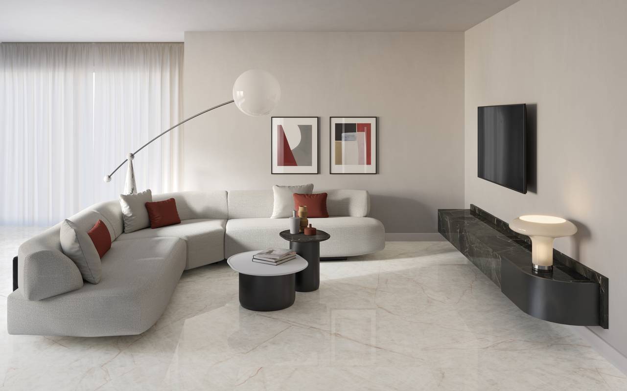 Supergres Purity Marble Crystal Natural - 60 x 120 cm