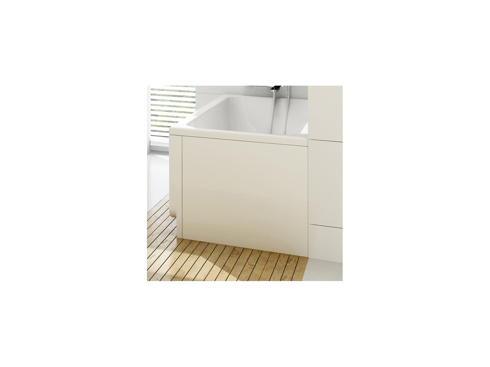 Ravak Akril oldallap Chrome 75 fehér