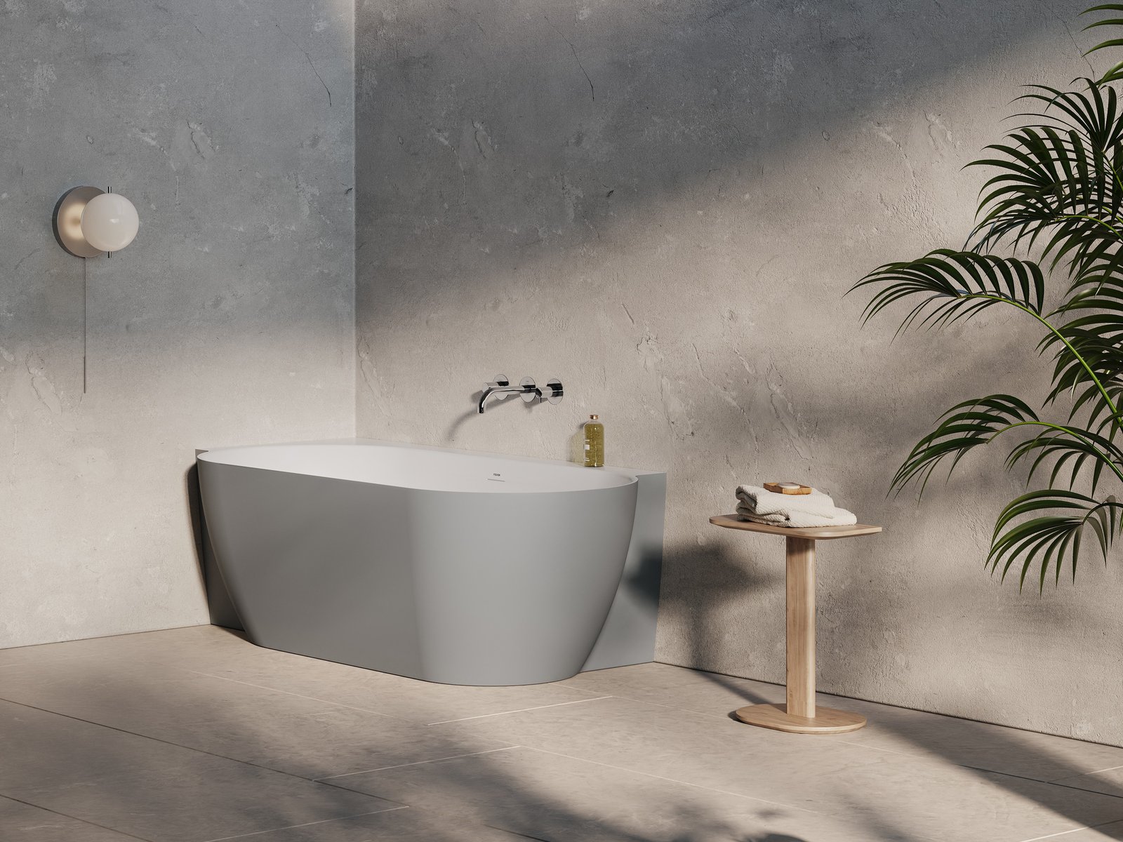 Ravak Freedom Corner II TEC akrilkád, 175×86 cm, balos, akrilkád, Smoke Grey/fehér, fehér/fekete/króm lefolyó, CC91500000