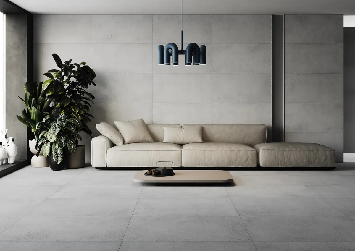Metropol Harlem Antislip Grey 90x90cm